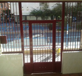 Instalación de dos puertas de acceso