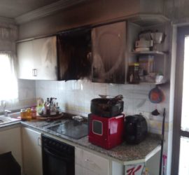 Reforma de cocina tras incendio